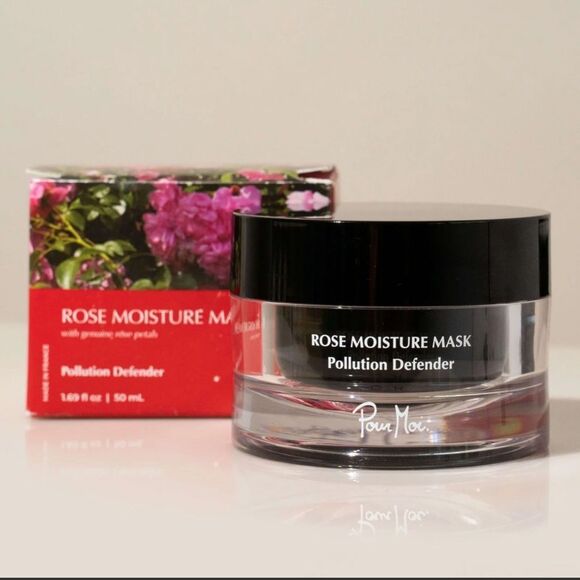 Pour Moi Botanical Reversal Mask & Rose Moisture Mask for a lit from within glow - Picture 1 of 7